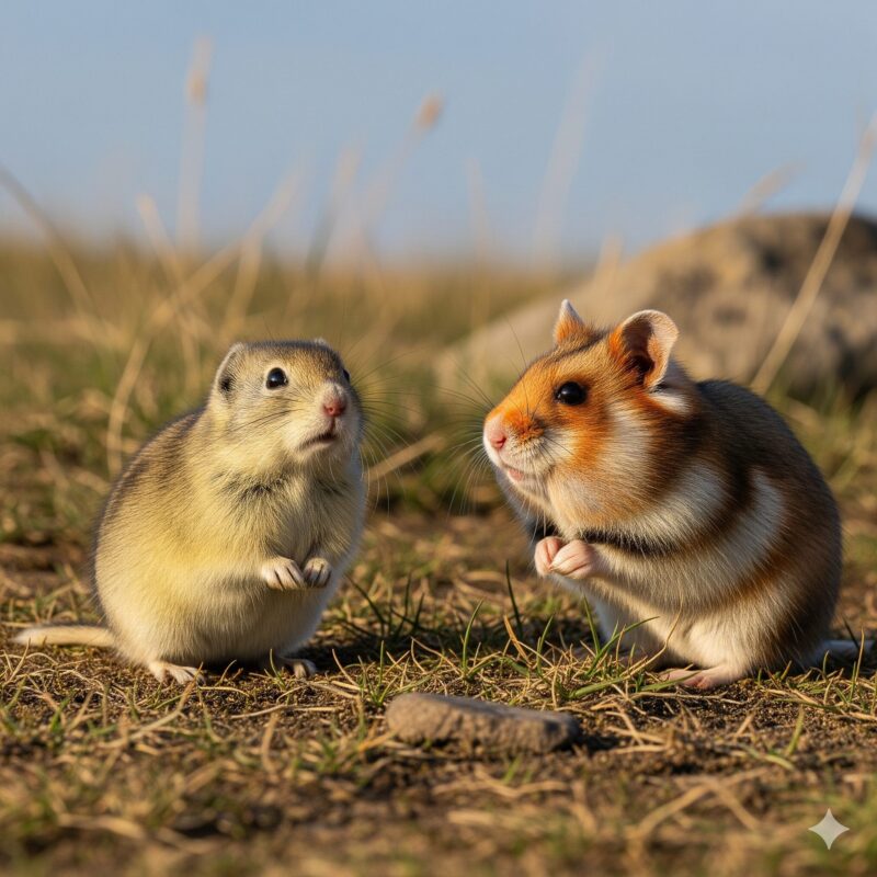野生と飼育下でのステップレミング寿命に関する一般的情報
