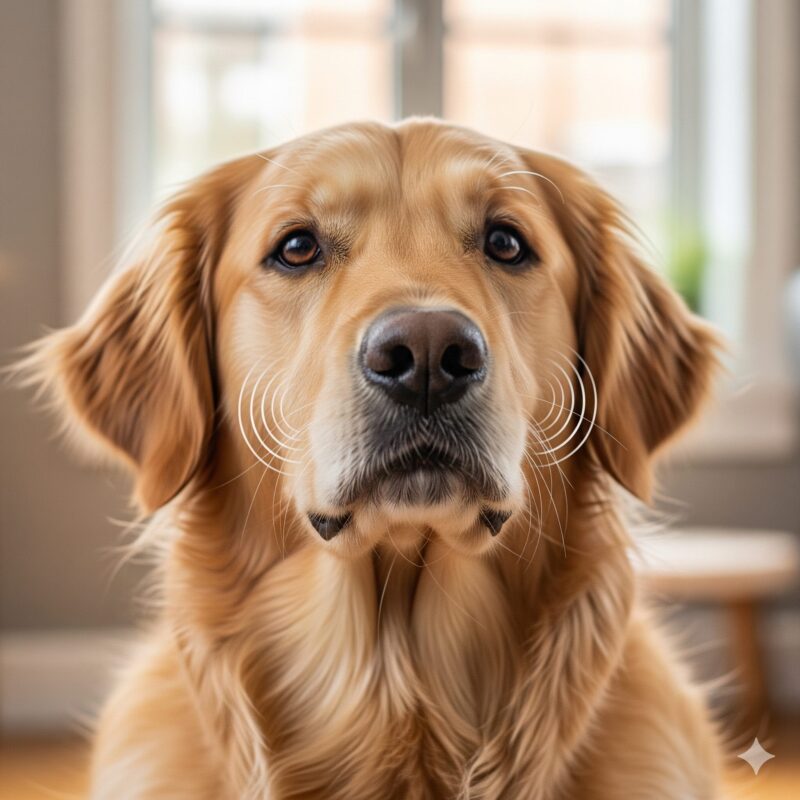 様々な鼻音パターンを示す犬