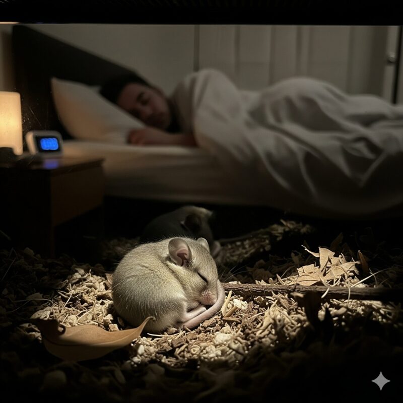 夜間の騒音対策と飼い主の睡眠確保
