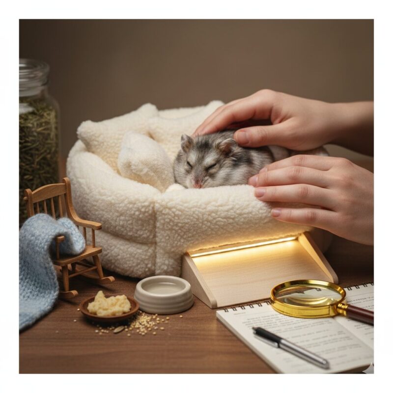 ハムスターの老化サイン