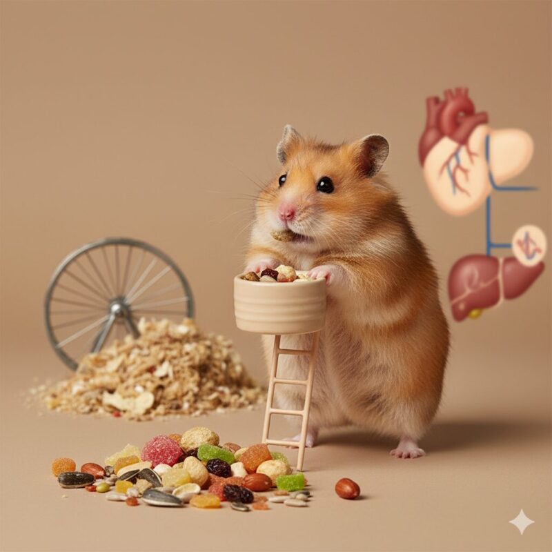 ハムスターの肥満と健康リスク