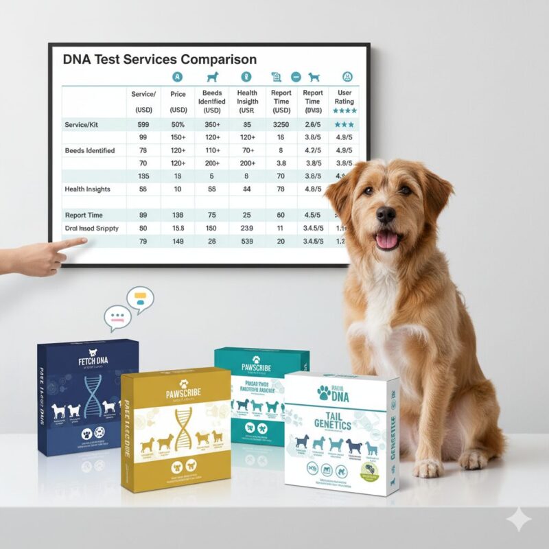 ミックス犬DNA検査サービス比較