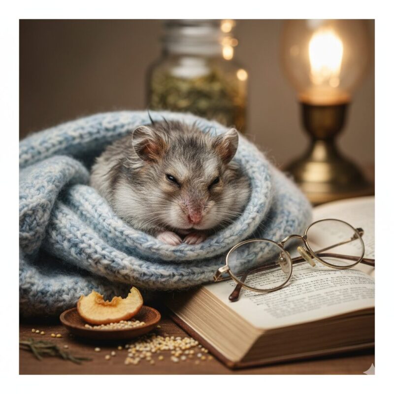 高齢ハムスターの介護テクニック