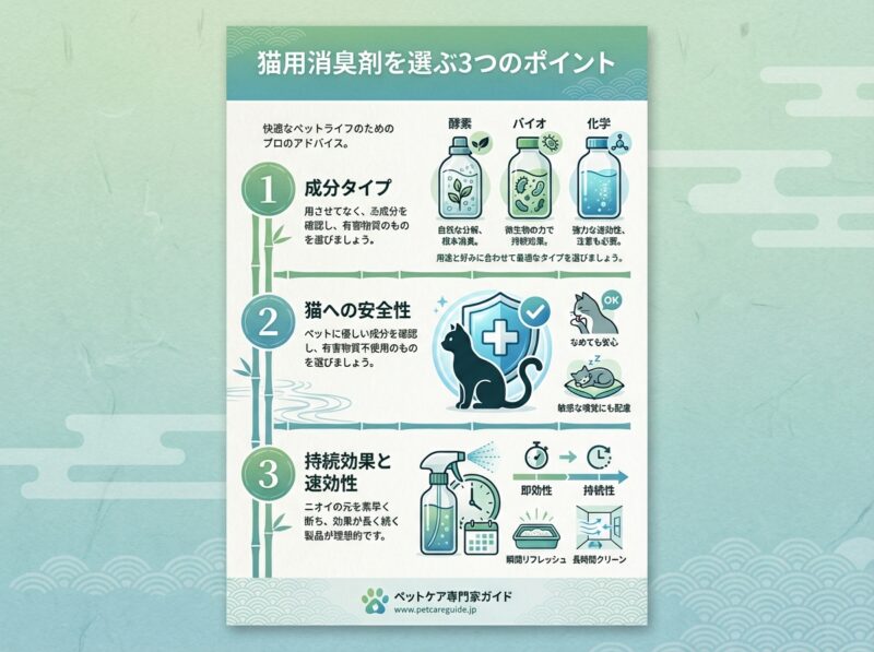 消臭剤の選び方